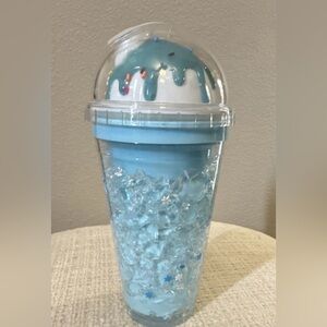 Amazon Blue Ice Cream Tumbler